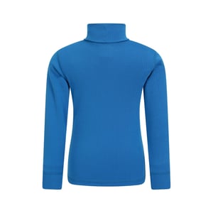 Mountain Warehouse Barn/ungdomar Talus Roll Neck Långärmad Topp (Cobalt)