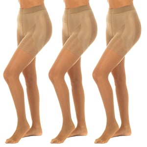 Set-3 Push up Slipjes 20 Den PUSHUP20 vrouw