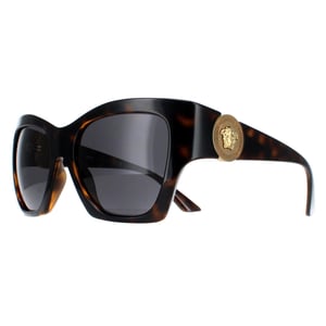 Versace Butterfly Dam Mörk Havanna Mörkgrå VE4452