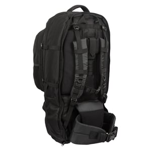 Mountain Warehouse Traveller 100L rugzak (Zwart)