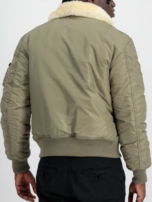 Alpha Industries Men's Injector III Flight Jacket in Green