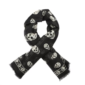 Skull Silk Scarf