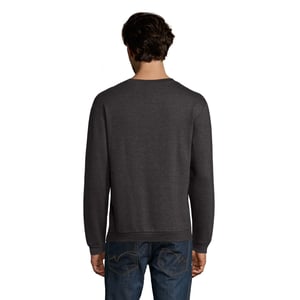 SOLS Heren Spider Ronde Hals Sweatshirt (Houtskoolmelange)