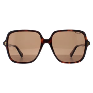 Polaroid Square Womens Havana Bronze Polarized PLD 6219/S