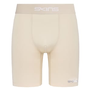 Skins DNAmic Force Mens Beige Neutral Compression Tights Shorts DF00010099002