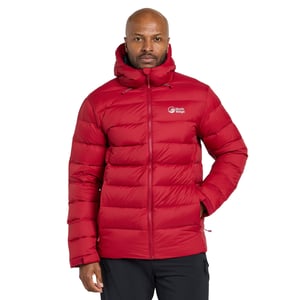 North Ridge Men's Tech Down II Puffer Jacket with Removable Adjustable Hood