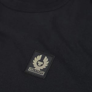 Belstaff Mens Cotton Logo T-shirt Navy