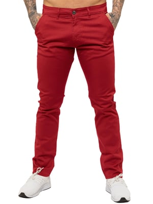 Enzo Heren Slim Fit Stretch Chino