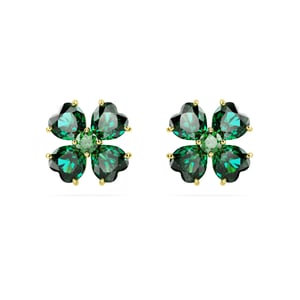 Swarovski 'Idyllia' Dames Gouden Vergulde Metalen Oorringen - Goud 5666236