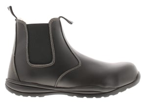 Tradesafe Womens Safety Boots Crush Leather black