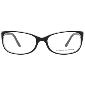 Porsche Design rechthoekig zwart op kristal damesglazen frames