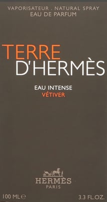 Hermes Terre D'Hermes Eau Intense Vetiver Edp Spra 100ml.
