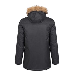 Mountain Warehouse Heren Gorge II Long Jacket (Zwart)