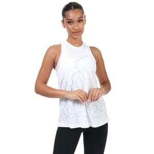 Women's adidas Badge Of Sport Tank Top in White