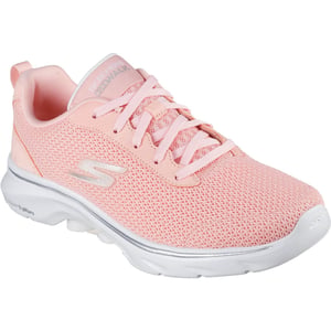 Skechers Go Walk 7 Kaylor Polyester Damestrainers Perzik