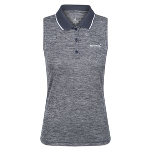 Regatta Dames/Dames Tima II Mouwloos Poloshirt (Marine)