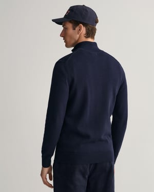GANT Mens Casual Cotton Zip Cardigan