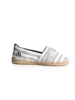 Trussardi Jeans Espadriller Dam Silver