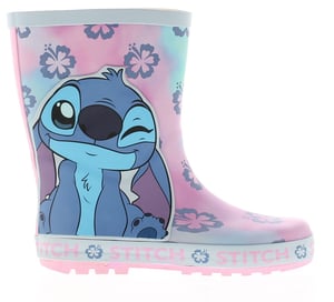 Stitch Younger Girls Wellies Willow blue