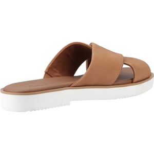 TOMS Mae Crossover Leren Damessandalen Bruin