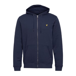 Lyle & Scott Hoodies Zip Through Hoodie Blauw