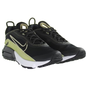 Nike Air Max 2090 Lace-Up Black Synthetic Mens Trainers CJ4066 006