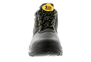 New Mens/Gents Black Tradesafe Cuba Hi Lace Ups Work Boots
