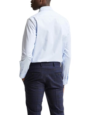 Selected Regethan classic overhemd licht
