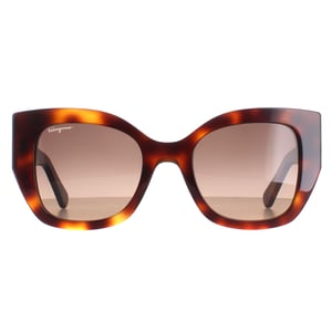 Salvatore Ferragamo SF1045S 238 klassieke tortoise bruin gradiÃ«nt zonnebril