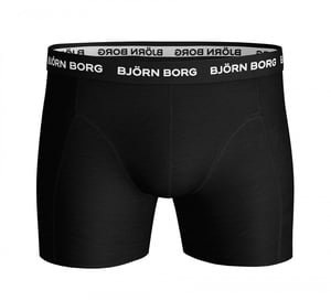 Björn Borg Onderbroeken 3-Pack Boxers Solids Zwart Zwart