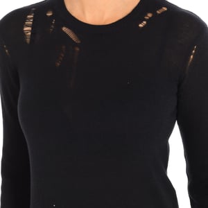 CAIMAN long sleeve round neck blouse 17S2SR011 woman