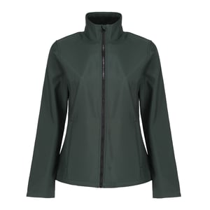 Regatta - Dames Ablaze Printable Softshell Jas (Donker sparren/zwart)