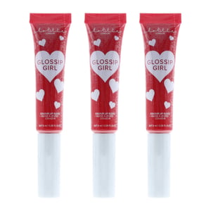 Lottie Glossip Girl Full Coverage Colour Gloss 8ml - Aces x 3