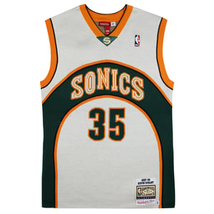 Mitchell & Ness x CLOT M&N Seattle Supersonics Gebreide Kevin Durant Jersey