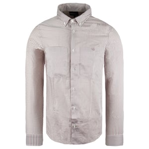 Emporio Armani Regular Fit Oxfordskjorta för herrar
