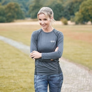 North Ridge Women's Resistance Moisture Wicking Long Sleeve Baselayer T-Shirt