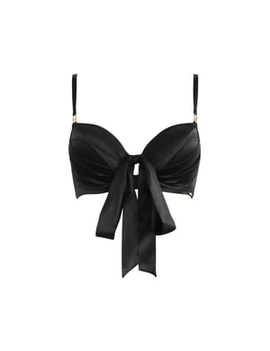 Pour Moi India Satin Longline Bra