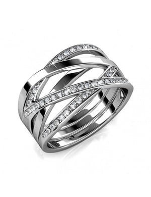 Kriskras Ring - Oostenrijks Kristal