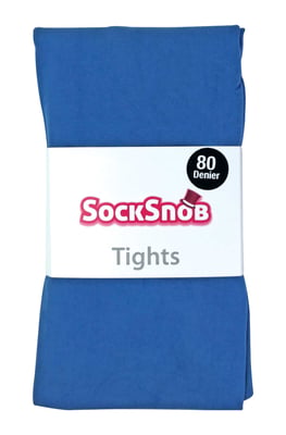 Sock Snob Dam 80 Den Ogenomskinliga Färgade Vintermodestrumpbyxor