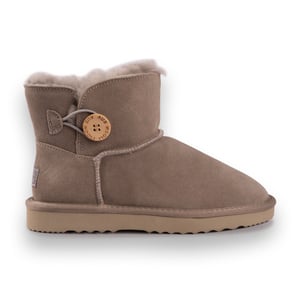 Aus Wooli Australia Unisex Short Sheepskin Cabarita Button Boot