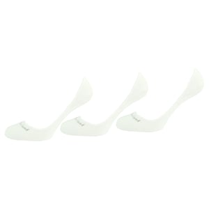 Timberland 3-Pack Logo White Womens Boat Shoe Liner Socks A17N3 100