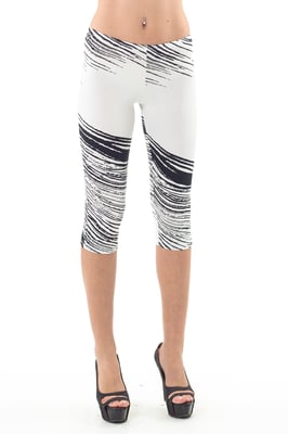 Korte legging met print