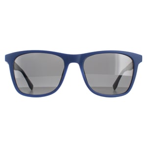 Lacoste zonnebril L860SP 424 Matblauw grijs gepolariseerd