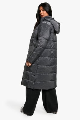 Maternity Pre & Postpartum 3 In 1 Puffer Coat With Extender