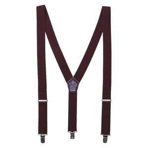 Premier Clip-On Trouser Braces (Brown)