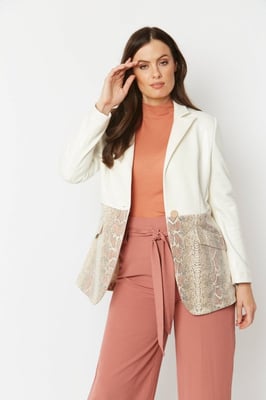 Faux Suede Jacket
