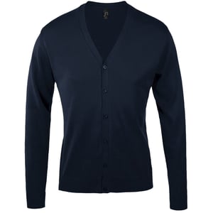 SOLS Heren Golden V Neck Cardigan (Marine)