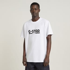 G-Star RAW Unisex Line Script Loose T-Shirt