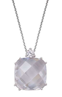 Orphelia Dames 925 Sterling Zilveren Ketting met Hanger - Zilver ZH-4550