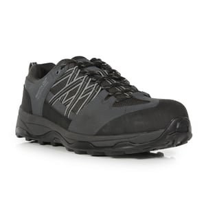 Regatta Heren Clayton Safety Trainers (Zwart/Briar)